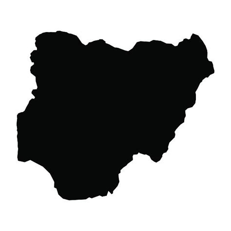 nigeria map vector png